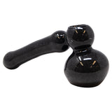 Black Hammer Glass Bubbler 6 Inches