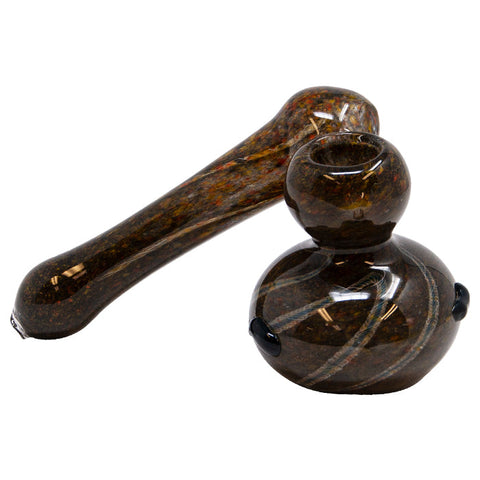 Brown Sidecar Bubbler 6 Inches