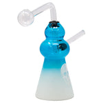 Sky Blue Ombre Oil Bong