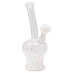 WHITE COLORED SKULL-7 BONG