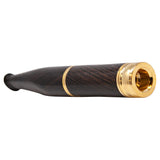 Rose Wood Brass Ring plain One Hitter