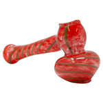Orange Colored Insideout Mini Glass Hammer
