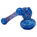 Blue Colored Insideout Mini Glass Sidecar