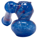 Blue Colored Insideout Mini Glass Sidecar