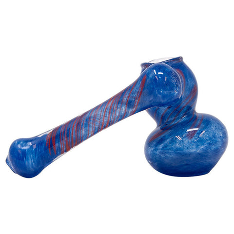 Blue Colored Insideout Mini Glass Sidecar