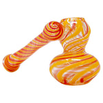 Yellow Colored Insideout Mini Glass Sidecar