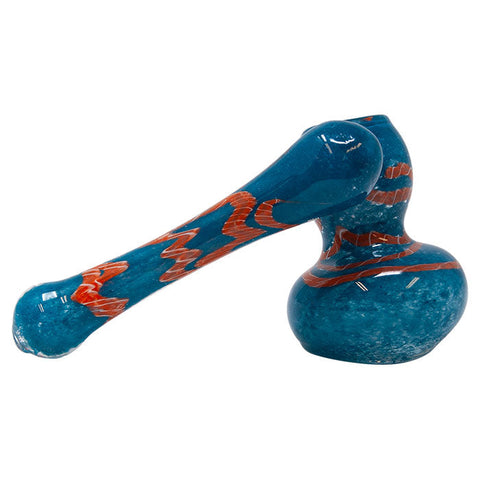 Blue Insideout Medium Glass Sidecar