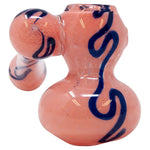 Peach Insideout Medium Glass Sidecar