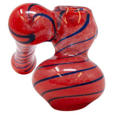 Red Insideout Medium Glass Sidecar