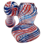Spiral Blue Insideout Medium Glass Sidecar