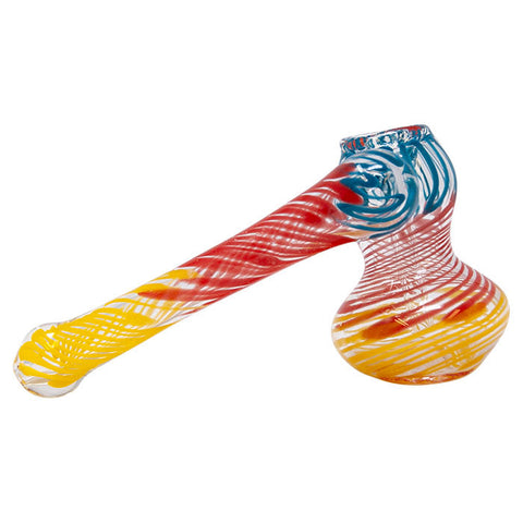 Spiral Red Insideout Medium Glass Sidecar