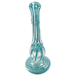 Sky Blue Insideout Medium Glass Bubbler