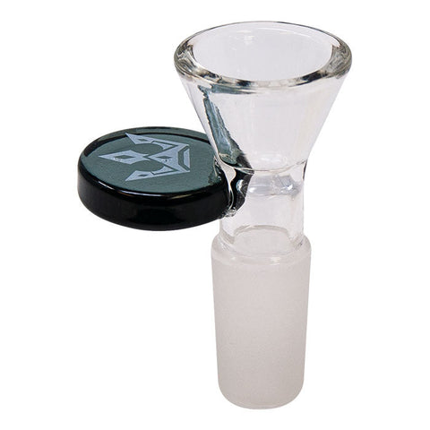 Crown Glass Black Bowl 14mm