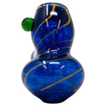 Blue Colored Insideout Medium Glass Hammer