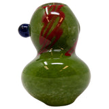 Green Colored Insideout Medium Glass Hammer