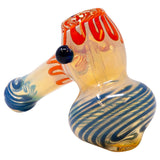 Light Yellow Colored Insideout Medium Glass Hammer