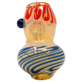 Light Yellow Colored Insideout Medium Glass Hammer