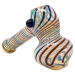 Brown Colored Insideout Medium Glass Hammer