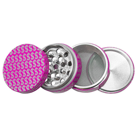 Dollar Sign Aluminium Grinder 42MM
