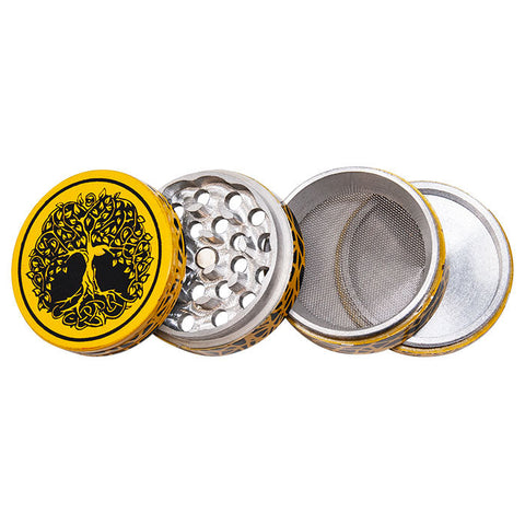 Tree Of Life Aluminium Grinder 42mm