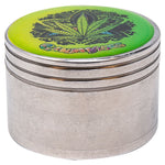 Weed Leaf  Ganjavibes Aluminium 42MM Grinder
