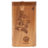 Maze Curvy Dragon Teak Wood Dugout