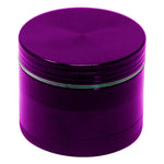 Purple Plain Aluminium Grinder 56MM