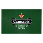 Cannabis Heineken Flag