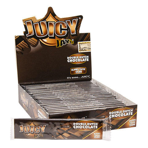 Juicy Jay Rolling Paper Double Dutch Chocolate King Size