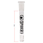 Black Spider Glass Stem 3 Inches