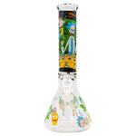 Rick N Morty Adventure 14 Inches Glass Bong