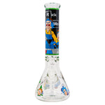 Rick N Morty Lab Experiment 14 Inches Glass Bong