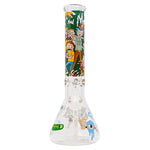 Rick N Morty Pickle 14 Inches Glass Bong