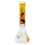 Rick N Morty And The Simpsons 14 Inches Glass Bongs