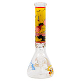 Rick N Morty And The Simpsons 14 Inches Glass Bongs