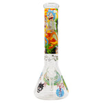 Rick N Morty Scientist 14 Inches Glass Bong