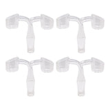 Double Quartz Male Banger 14MM