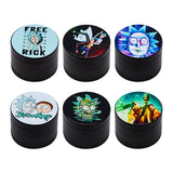 Rick N Morty Free Rick 4 Stage Grinder Display Of 12 Pcs