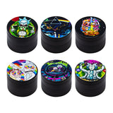 Rick N Morty Prism 4 Stage Grinder Display Of 12