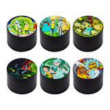 Rick N Morty Rainbow 4 Stage Grinder Display Of 12