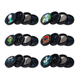 Rick N Morty Don't Panic 4 Stage Grinder Display Of 12