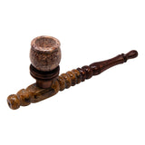 Wood And Stone Pipe 6 Inches