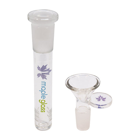 Purple Bowl And Stem Psychedelic Series Combo