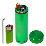 Cannatonik 3 In 1 Green Grinder Dugout Stash