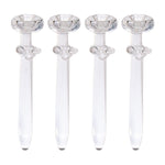 Clear Glass Nail 10MM