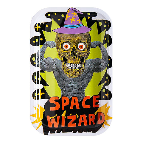 Space Wizard Medium Rolling Tray
