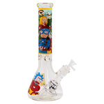 Rick N Morty 14 Inches Glass Bong