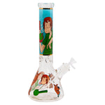 Rick N Morty 14 Inches Glass Bong
