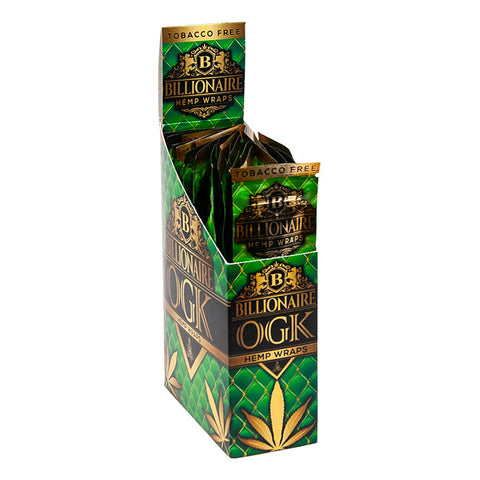 Billionaire OGK Hemp Wrap Display Of 25