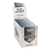 Rizla Single Silver Rolling Paper Jumbo Display Of 100